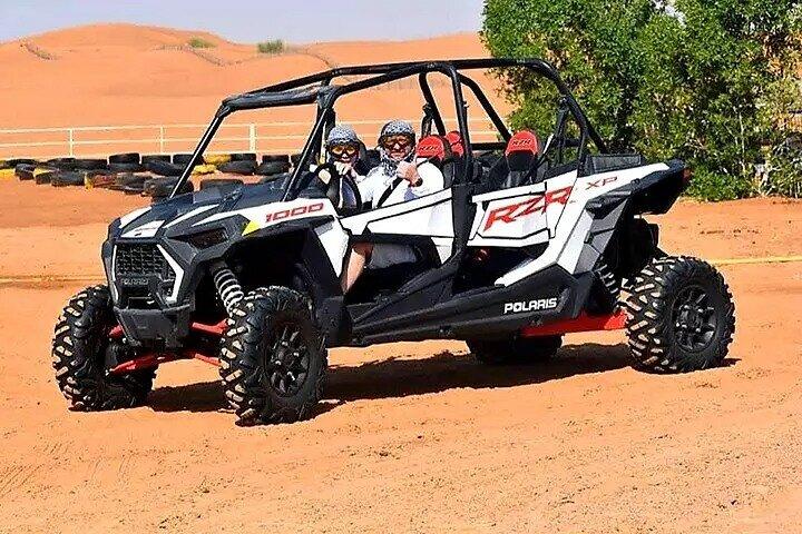 Safari dans le désert de Dubaï - Avec Quad Bike Polaris 1000cc 4 places