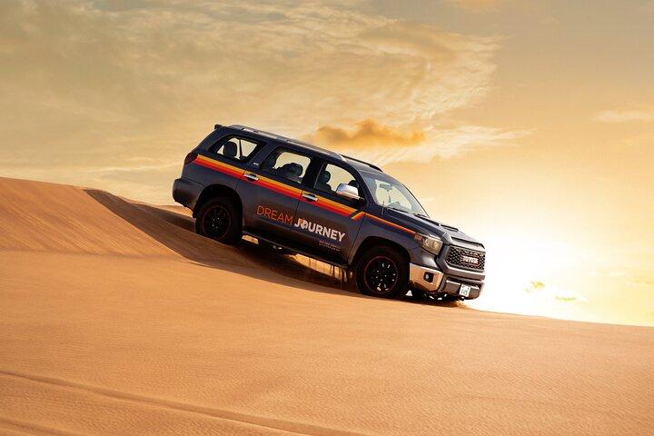 Safari dans le désert de Dubaï - Balade à dos de chameau, planche à sable et quad