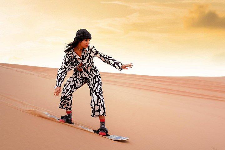 Sand boarding