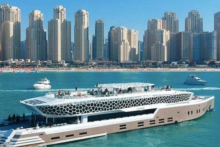 Dubaï Marina Croisière de luxe avec dîner buffet 5 étoiles et transfert