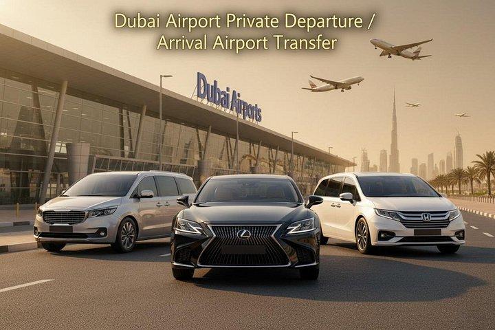 Transfert privé à l'aéroport de Dubaï Départ / Arrivée