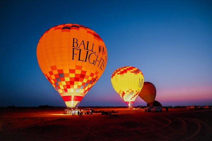 Sunrise Dubai Balade en montgolfière avec transferts à l'hôtel