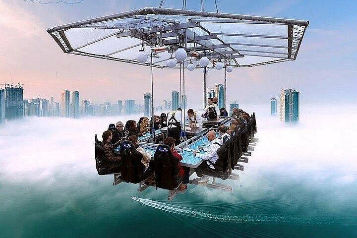 Expérience Dîner dans le ciel à Dubaï