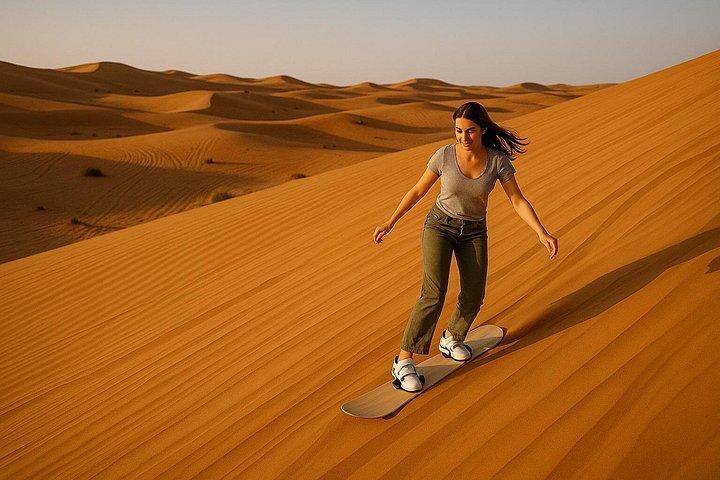 Sand boarding