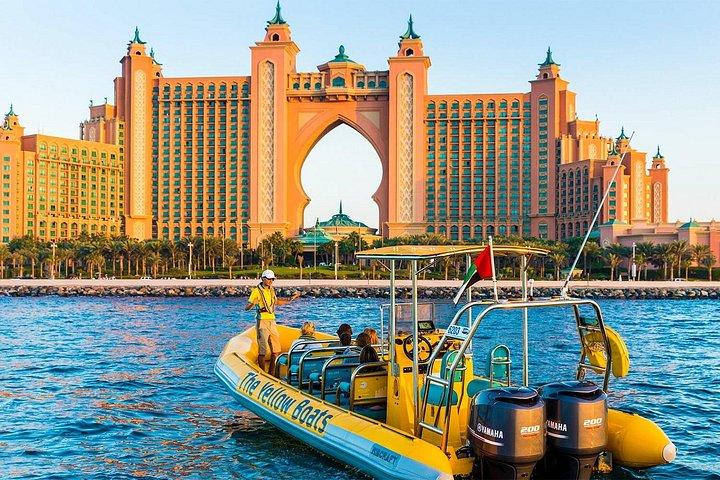 Dubaï Yellow Boat Tour Marina Palm et Burj Al Arab