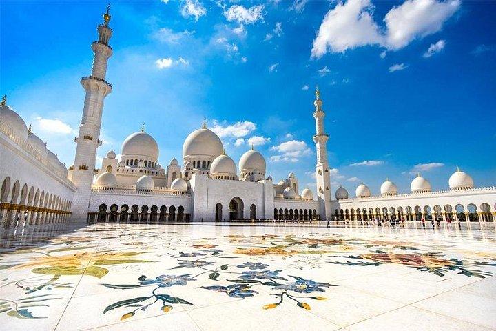 Visite privée de la ville d'Abou Dhabi avec la mosquée Sheikh Zayed