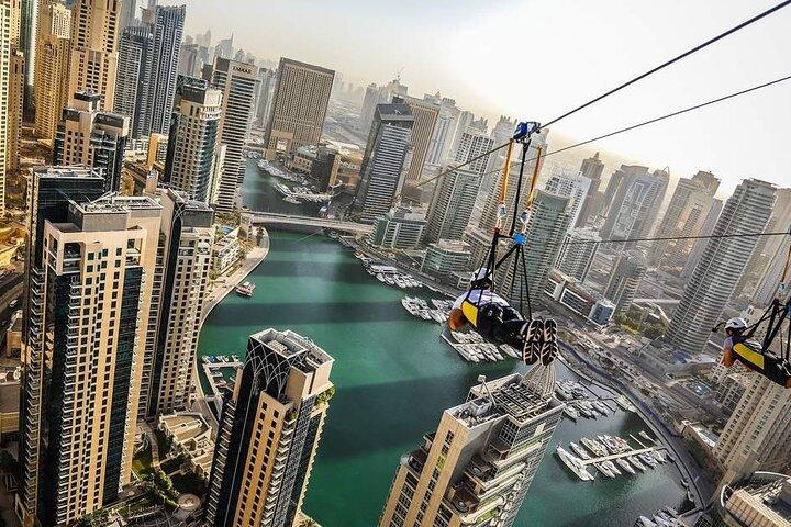 Marina Zipline Dubaï avec photos et vidéos