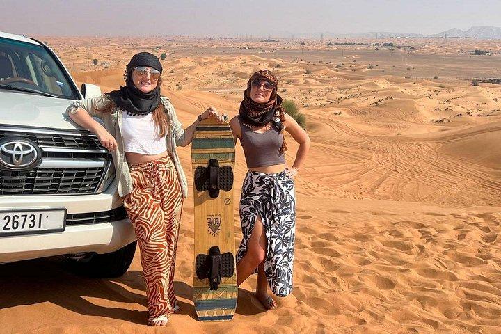 Safari avec planche à sable