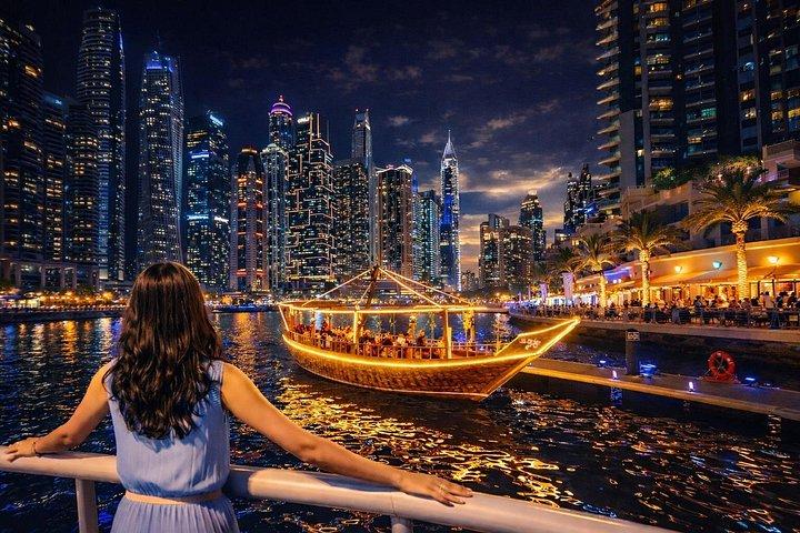 Visite guidée nocturne de Dubaï 4 heures