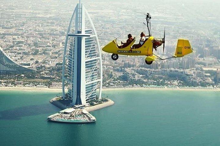Expérience en gyrocopter Dubaï avec options de transfert