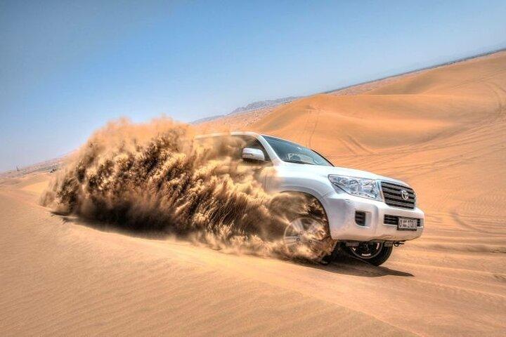 Safari Premium dans le désert du matin à Dubaï avec transferts 4x4 de luxe