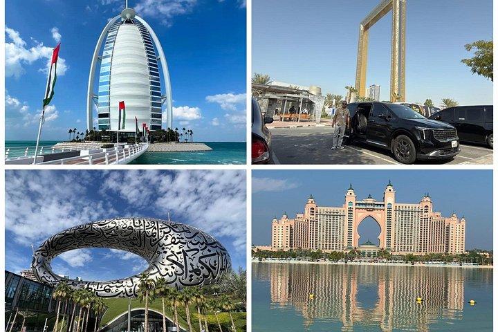 Tour privé de Dubaï avec Burj Al Arab Palm et vieux souks