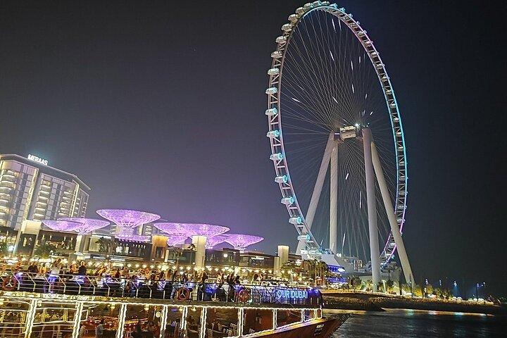 Dîner croisière Dubaï Marina Dhow avec Buffet Live Entertainment