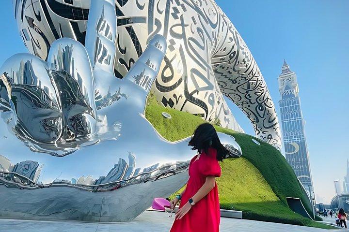 Dubaï : Excursion d'une demi-journée en ville avec Mosquée bleue, ruisseau et souks