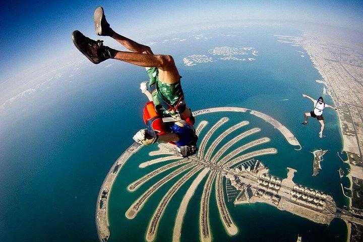 Expérience de parachutisme à Dubaï avec photos et vidéos