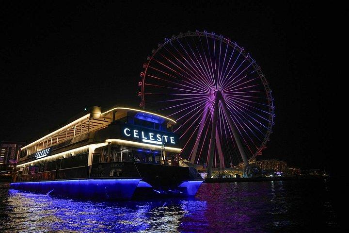 Croisière dîner Dhow à Dubai Marina avec buffet et spectacle de Tanoura
