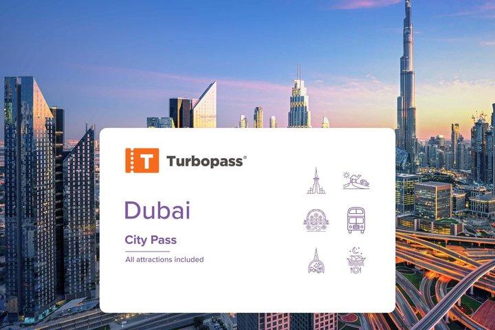Dubaï City Pass : 20 + Attractions, Safari dans le désert et visite en bus