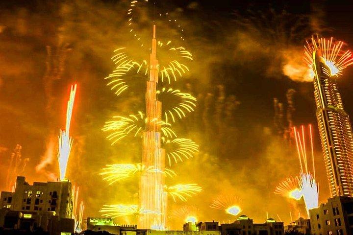 Dubaï New Years Cruise 2026 - Cadeaux gratuits et feux d'artifice Burj Khalifa