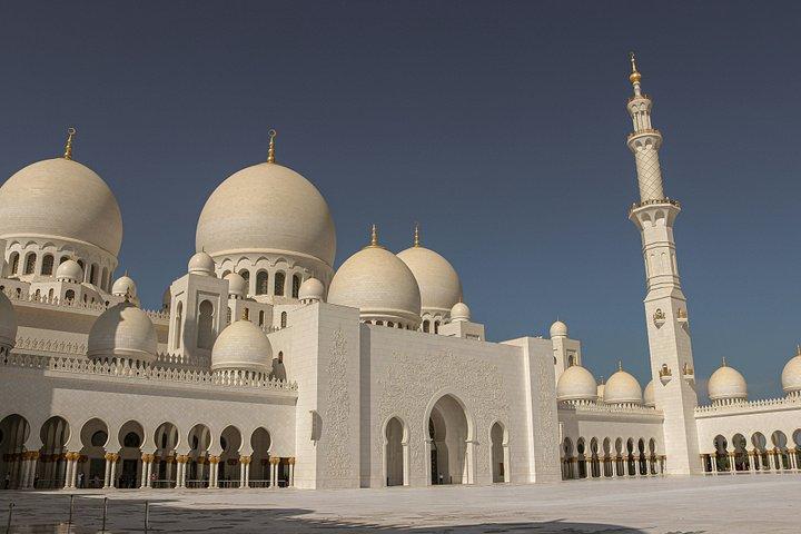 Excursion d'une journée à Abu Dhabi au départ de Dubaï avec la Grande Mosquée