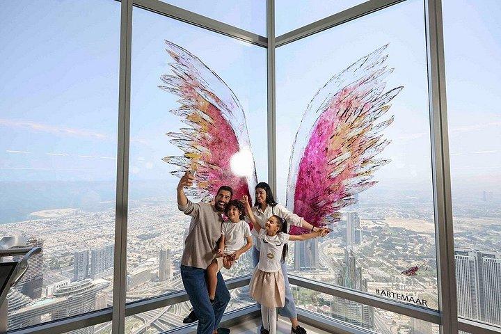 Burj Khalifa Au Top 124 Et 125 Billet d'Argent Avec Transfert