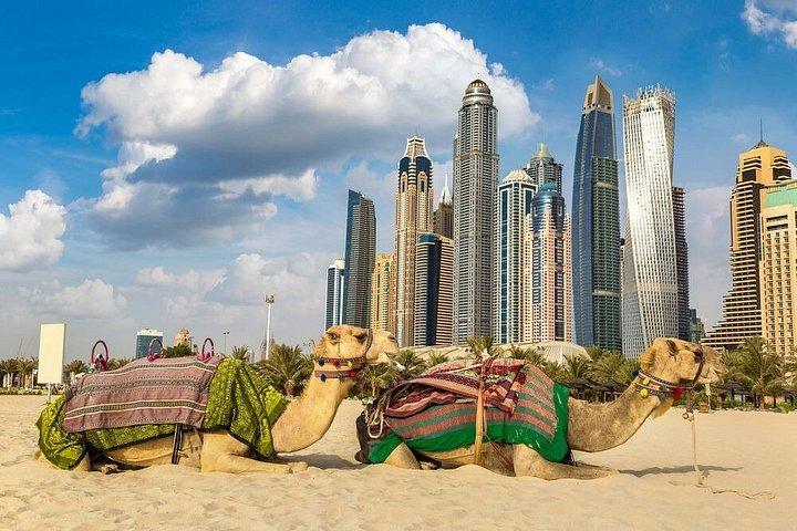 Dubaï Burj Khalifa Billet et visite audio et promenade d'une journée dans la ville