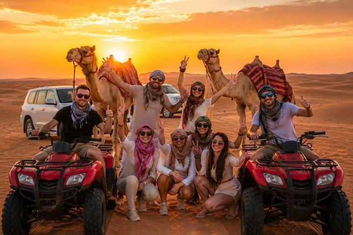 Safari privé dans le désert avec quad ATV