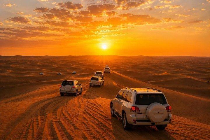 Safari privé dans le désert avec dîner barbecue