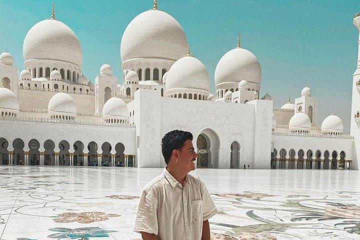 Tour de ville d'Abou Dabi avec Sheikh Zayed Grande Mosquée De Dubaï