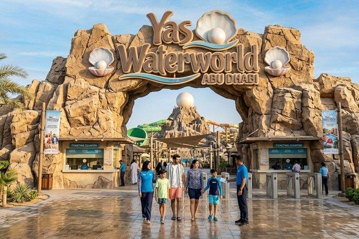 Yas Waterworld Abu Dhabi Water Park Expérience