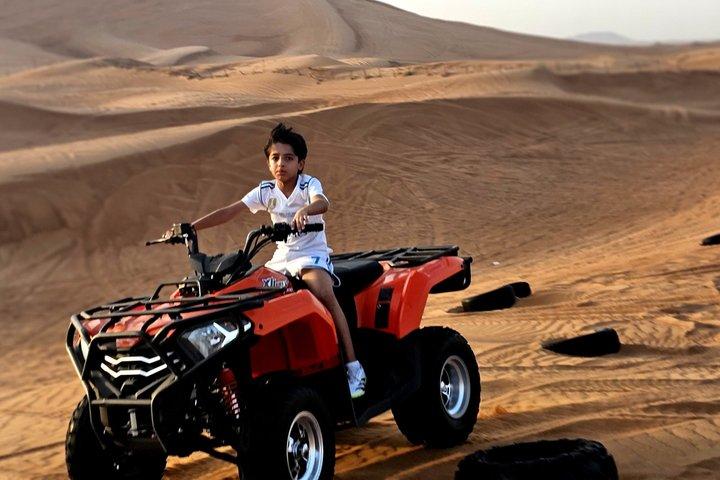 Visite de la ville de Dubaï et safari dans le désert avec balade en quad