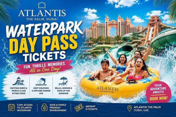 Billets Atlantis Waterpark Day Pass
