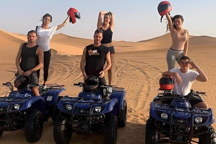 Excursion dans le désert de Dubaï avec balade en VTT