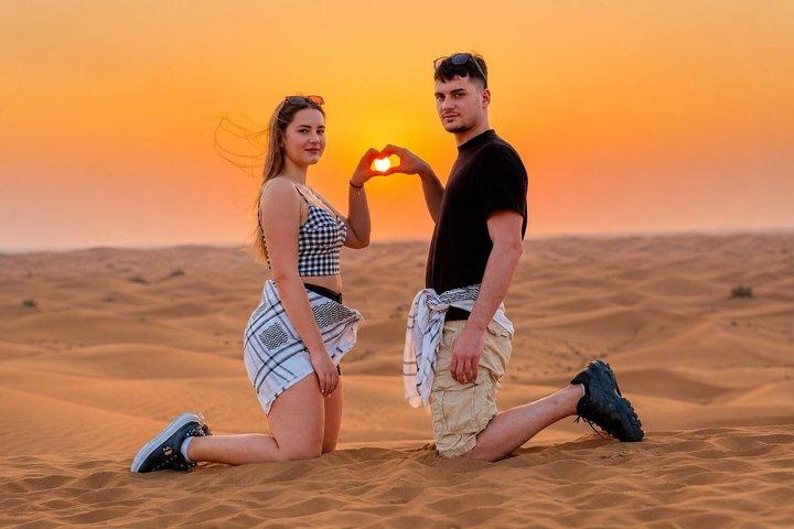 Safari dans le désert des dunes rouges Dubaï
