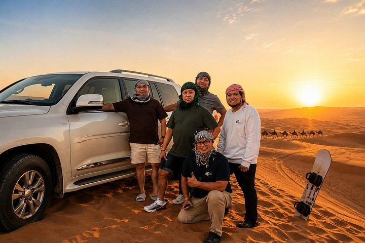 Excursion en buggy Polaris avec Safari dans le désert en soirée Dubaï