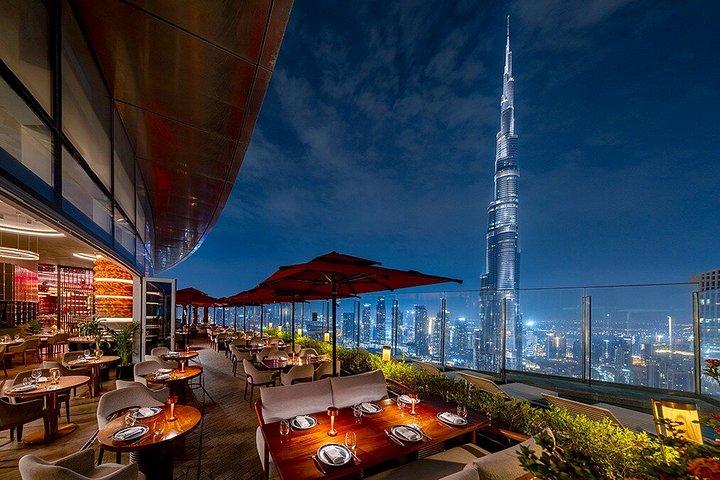 Set Menu Déjeuner au CÉ LA VI avec Burj Khalifa Vues
