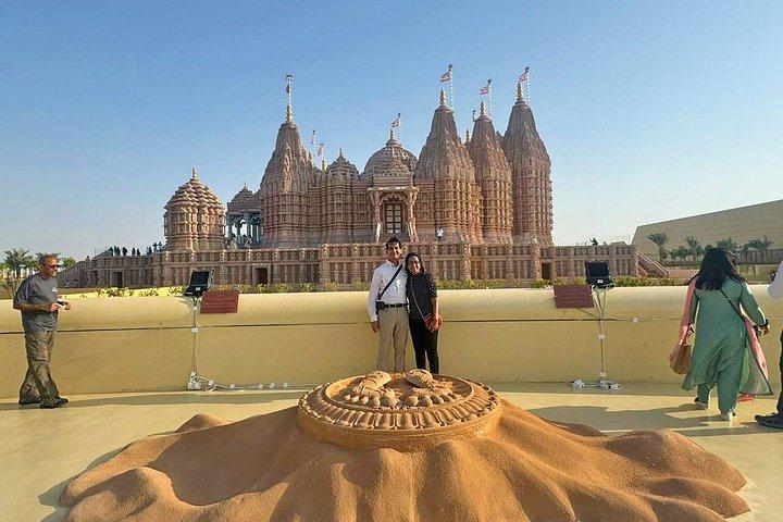 Excursion guidée d'une journée à Abu Dhabi avec BAPS Hindu Temple