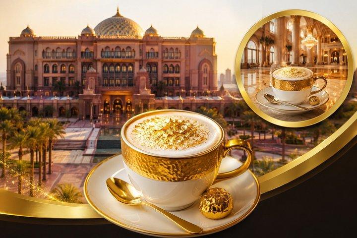 Privé - Tour de ville d'Abou Dabi avec café doré