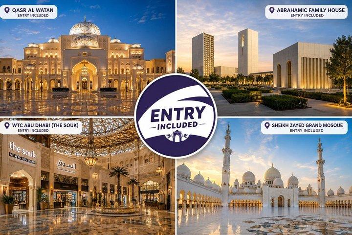 Privé - Excursion moderne d'une journée à Abu Dhabi