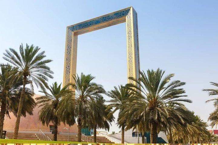 Billet d'entrée de la Dubai Frame avec options de transport