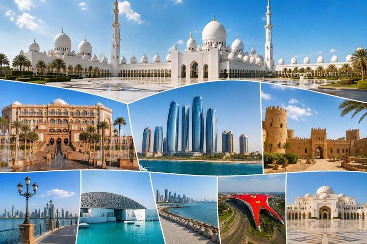 Excursion d'une journée Premium d'Abu Dhabi au départ de Dubaï - Privé