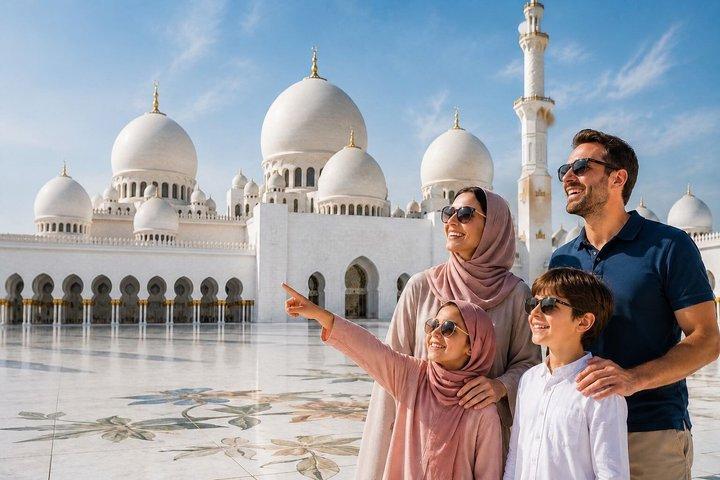 Excursion privée d'une journée complète à Abu Dhabi