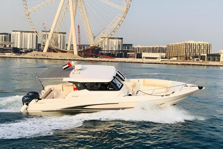 2 heures de visite en bateau à moteur de la marina de Dubaï - Dubaï
