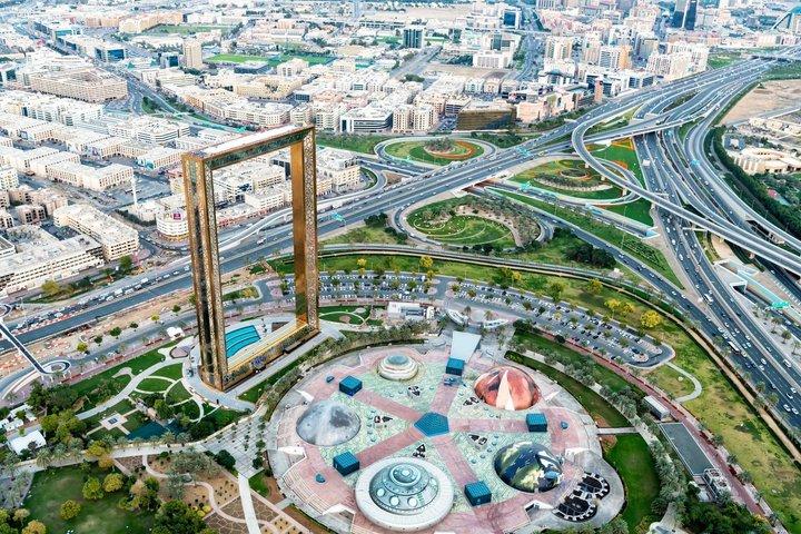 Visite guidée privée du Dubai Frame et du Parc de Zabeel sans file d'attente