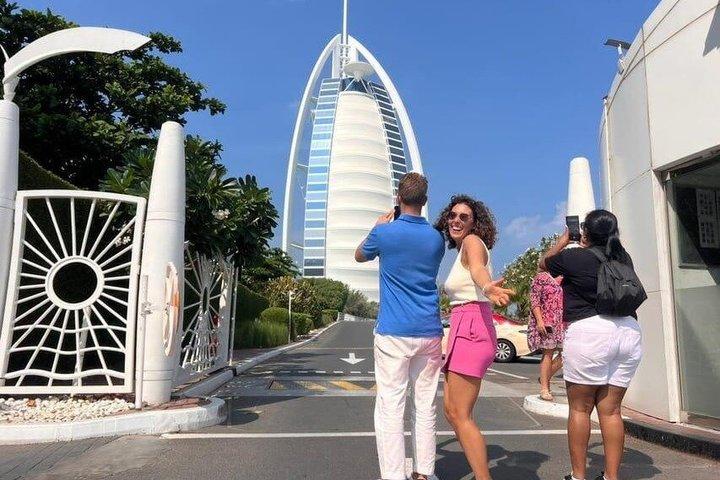 Visite de la ville de Dubaï et safari dans les dunes rouges