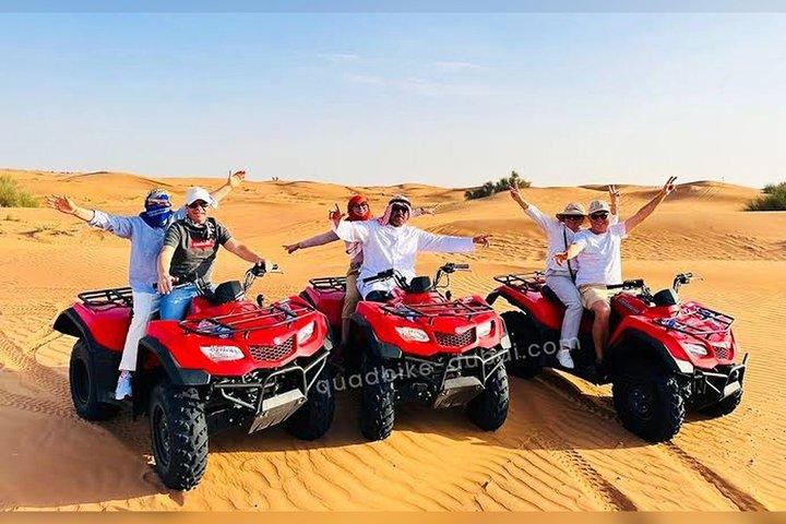 Quad de désert à Dubaï et Buggy de dune avec transferts hôteliers