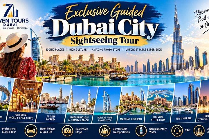 Visite guidée exclusive de la ville de Dubaï (demi-journée)