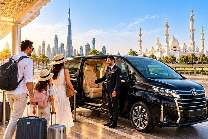 Transfert privé de Dubaï à Abu Dhabi – Aller simple ou aller-retour