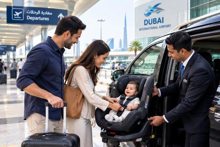 Transfert privé depuis l'aéroport de Sharjah à Sharjah ou à Dubaï
