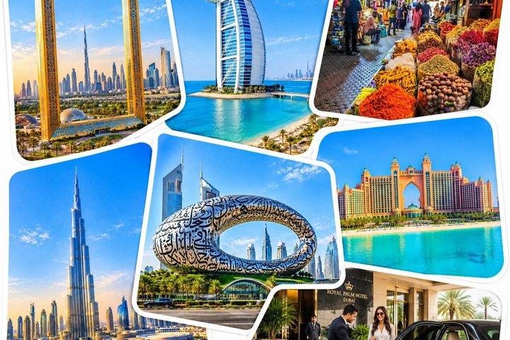 Visite touristique de la ville de Dubaï au départ d'Abou Dhabi