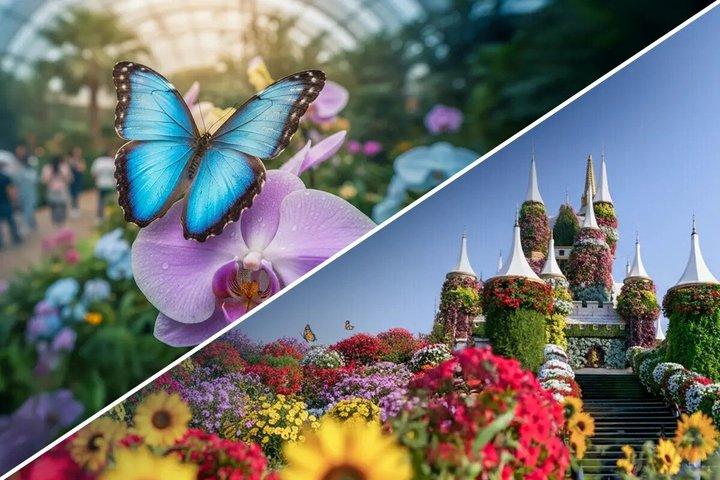 Billets pour Miracle Garden & Butterfly Garden Dubaï et Global Village